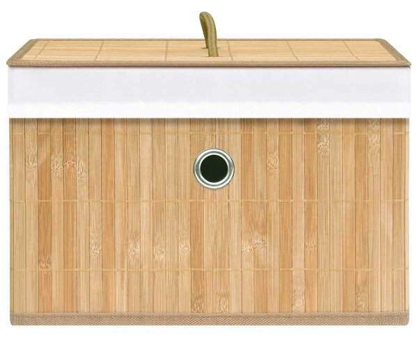 Bambusové úložné boxy 4 ks 320765