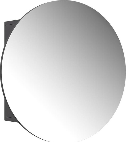 Koupelnová zrcadlová skříňka Vicco Loki Antracit 60 x 60 cm se 2 přihrádkami, Model 56227