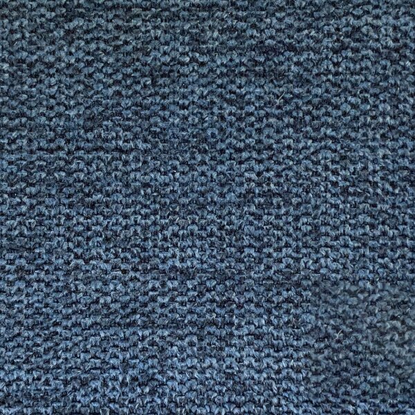 Maison de Rêve Modrá čalouněná dvoulůžková postel INCOVO 140 x 200 cm s úložným prostorem