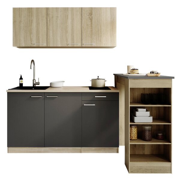 MINIKUCHYNĚ 150 cm Respekta - Online Only kuchyňské linky, Online Only