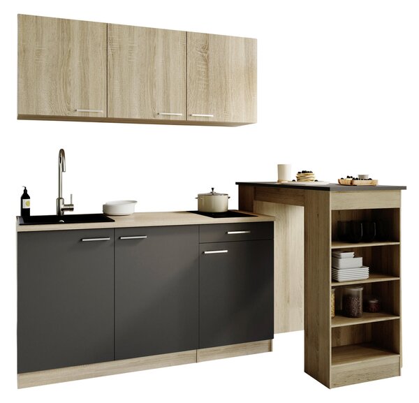 MINIKUCHYNĚ 150 cm Respekta - Online Only kuchyňské linky, Online Only