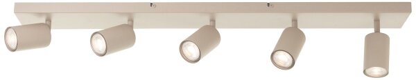 Brilliant - LED Bodové svítidlo JELLO 5xGU10/5W/230V béžová