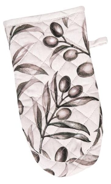 Chňapka FLORA olivy béžovozelená 15 x 30 cm