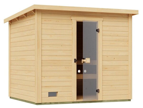 WEKA Sauna KAAPI 4 - přírodní - outdoor sauna
