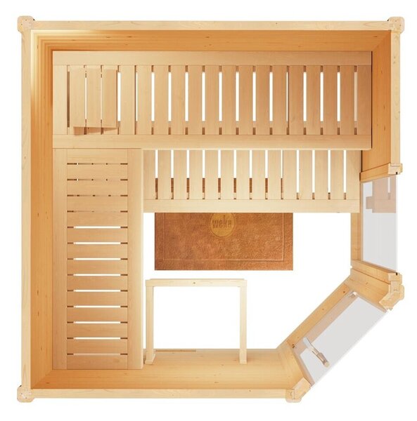 WEKA sauna CUBILIS 2