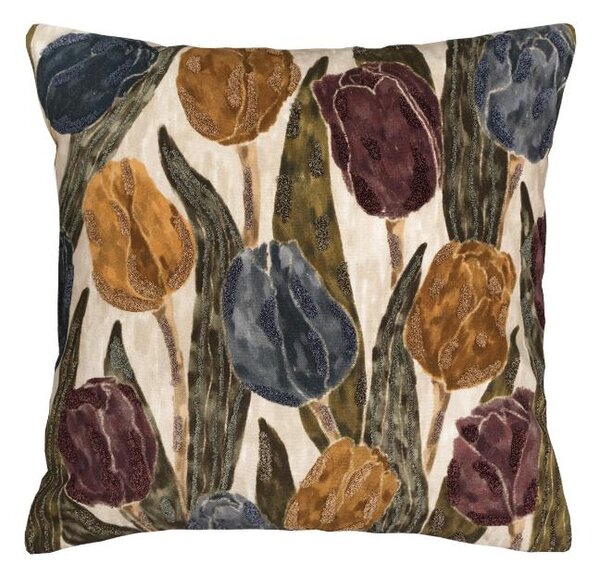Povlak ART NATURE tulips multi 45 x 45 cm