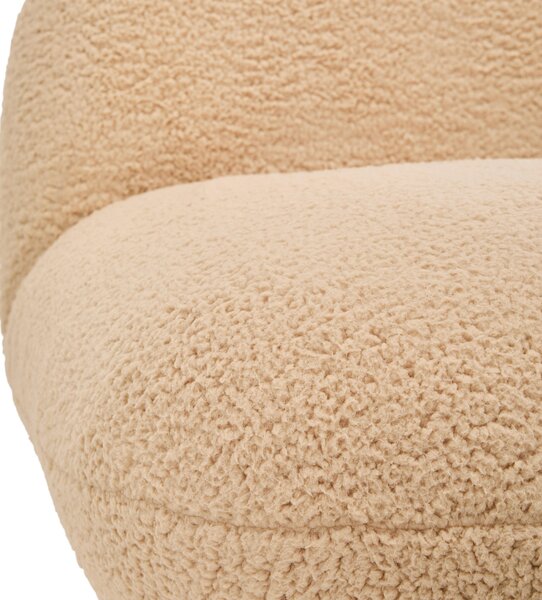 KŘESLO, textil, béžová P & B - Online Only křesla & taburety, Online Only