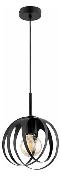 Lustr na lanku ASANI 1xE27/15W/230V černá