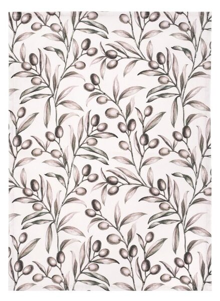 Utěrka FLORA olivy béžovozelená 50 x 70 cm