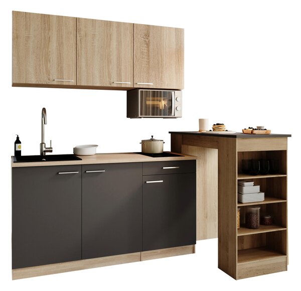 MINIKUCHYNĚ 150 cm Respekta - Online Only kuchyňské linky, Online Only