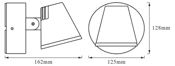 Osram - LED Venkovní nástěnná lampa ENDURA STYLE LED/13,5W/230V IP44