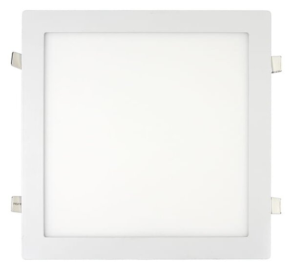 BERGE LED panel čtvercový 300x300x20mm vestavný - 24W - 230V - 1900Lm - teplá