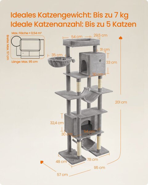 Škrábadlo pro kočky PCT195G01