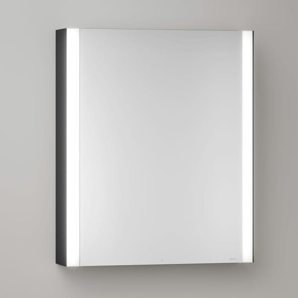 Keuco Royal Metis, nástěnná skříňka se zrcadlem s LED osvětlením, rozměry 60 x 71 cm, dveře otevírající se doprava