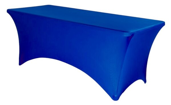 TENTino Elastický potah STANDARD na skládací stůl 152x76 cm VÍCE BAREV Barva ubrusu: MODRÁ / ROYAL BLUE