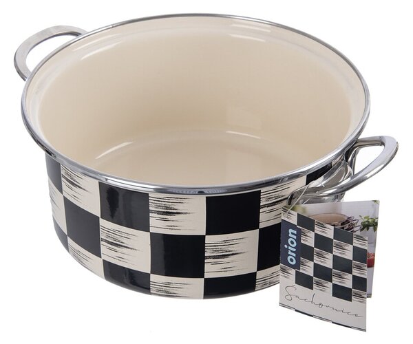 Kastrol ŠACHOVNICE Lem 3 l