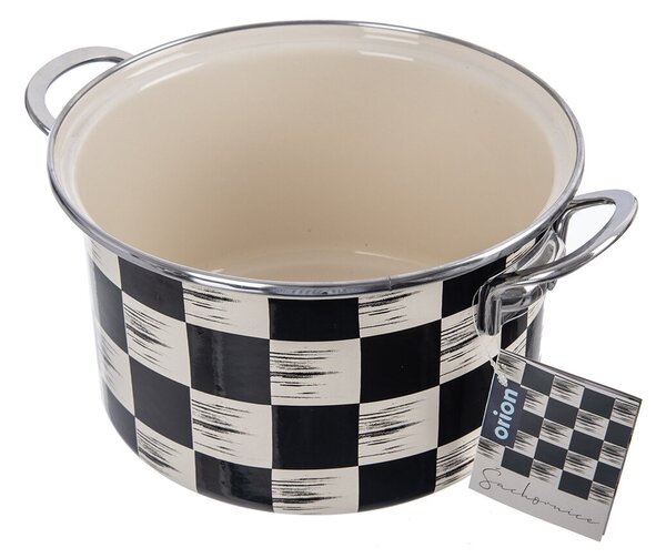 Hrnec ŠACHOVNICE Lem 3 l