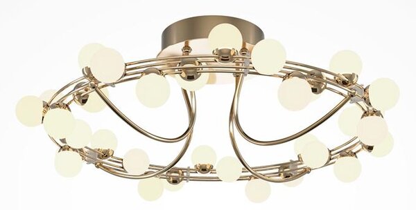 Maytoni Designové stropní LED svítidlo TESSARA, 55W, ⌀ 60 cm, 3000K
