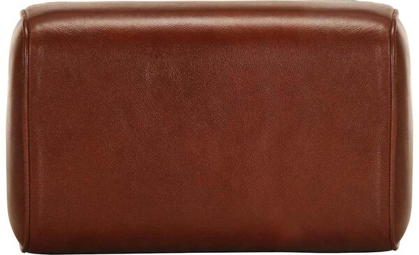 Lavice gymnastický kůň 38 cm hnědá pravá kůže a mangovník 320786