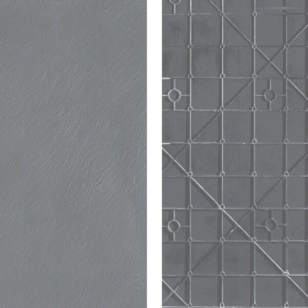 Sprchová vanička Magnum Grey 90x90