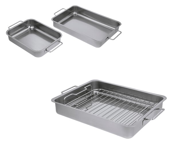 Silvercrest® Forma na pečení z nerezové oceli, 2 kusy (100412596)
