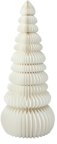 Vánoční stromek z voštinového papíru, 180 cm (bílá) (100413676001)