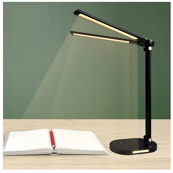 BERGE LED dvojitá stolní lampa 8W - BRUSEL