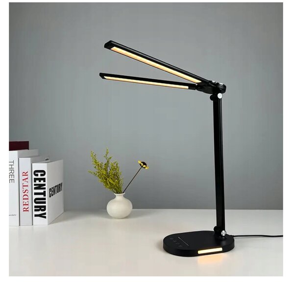 BERGE LED dvojitá stolní lampa 8W - BRUSEL