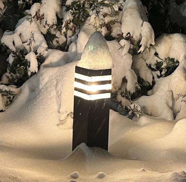 BERGE Venkovní stojací zahradní lampa, 60 cm
