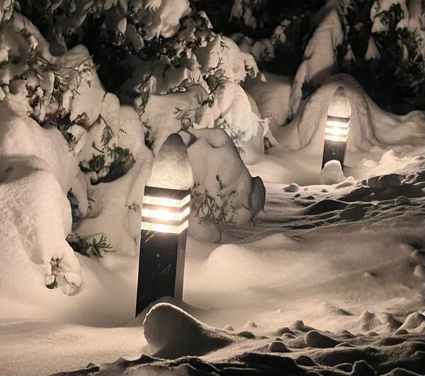 BERGE Venkovní stojací zahradní lampa, 60 cm