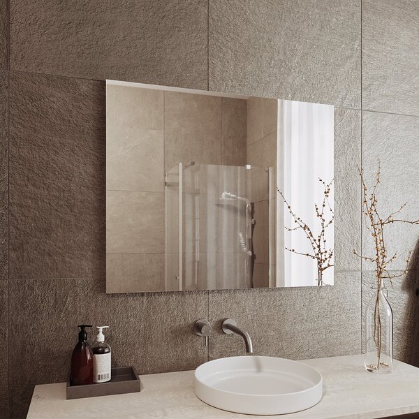 Koupelnové zrcadlo Vicco Viola Bílá 80 x 65 cm, Model 38799