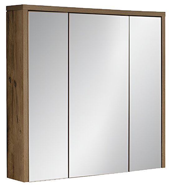 Koupelnová zrcadlová skříňka HAMPTON 80 cm