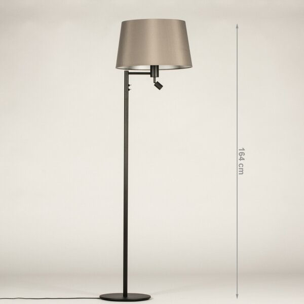 Stojací designová lampa La Scale Grey Nuo and Black (LMD)
