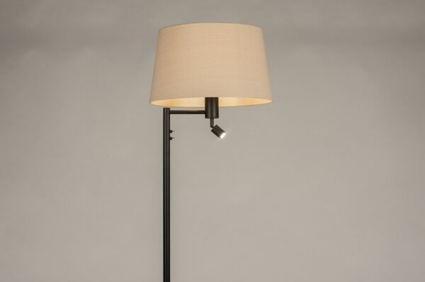 Stojací designová béžová lampa La Scale Crema Nuo and Black (LMD)