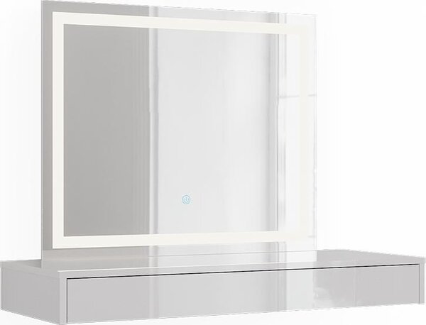 Toaletní stolek Vicco Sherry Bílá 100 cm 2 díly, Model 59569