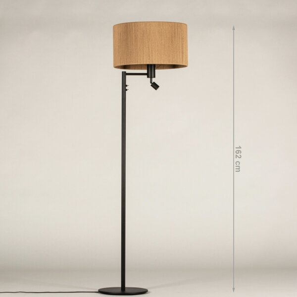 Stojací designová lampa La Scale Seil Nuo and Black (LMD)