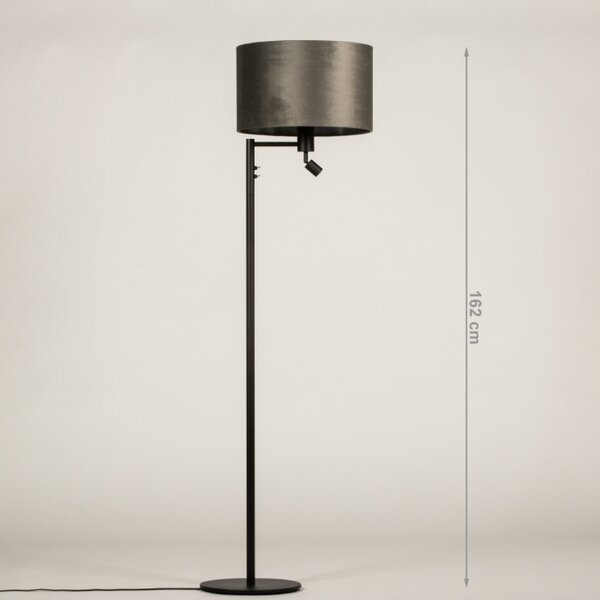 Stojací designová lampa La Ritelliote Black and Black (LMD)
