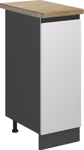 Lékárničková skříňka Vicco R-Line Bílá 30 cm , PD Dub, Model 46151