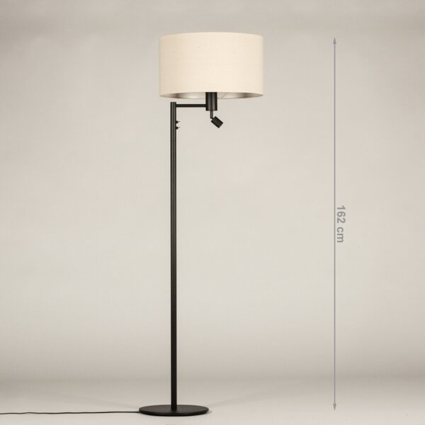 Stojací designová lampa La Scale Crema and Black (LMD)