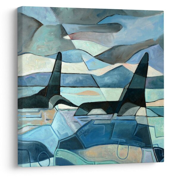 Obraz - Kosatky (30x30 cm)