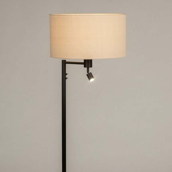 Stojací designová lampa La Scale Crema and Black (LMD)