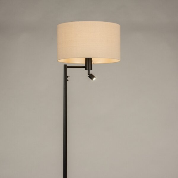 Stojací designová lampa La Scale Crema and Black (LMD)