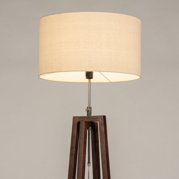 Stojací designová lampa Paola Crema Maison and Dark Wood (LMD)