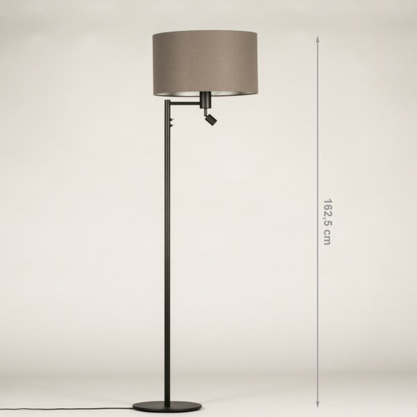 Stojací designová lampa La Scale Grey and Black (LMD)