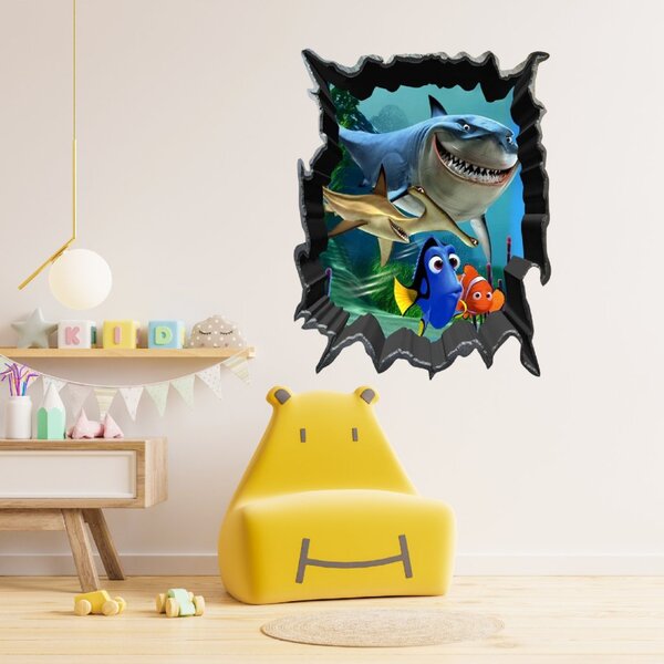 Samolepka na zeď "Hledá se Dory" 50x70 cm