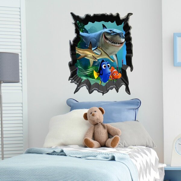 Samolepka na zeď "Hledá se Dory" 50x70 cm