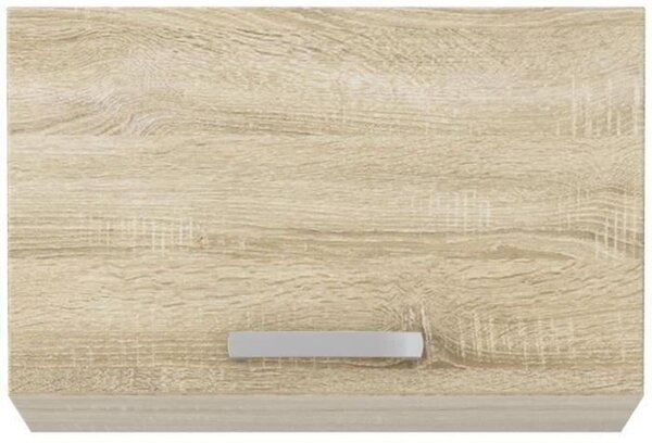Skříň s výklopnými dveřmi - Imitace dub Sonoma - D 60 x 31,6 x V 36 cm - LASSEN