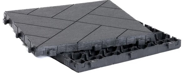 Multy home Gumová dlaždice ARISTA 30 x 30 cm, antracit MHEU5100540, 1 ks 4016.91.00