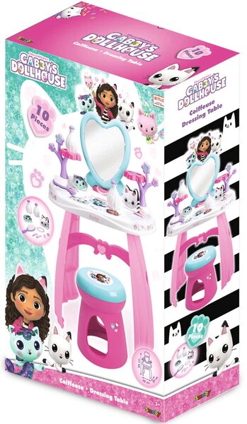 Smoby Gabi Cat House: toaletní stolek s taburetem 320255