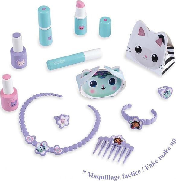 Smoby Gabi Cat House: toaletní stolek s taburetem 320255